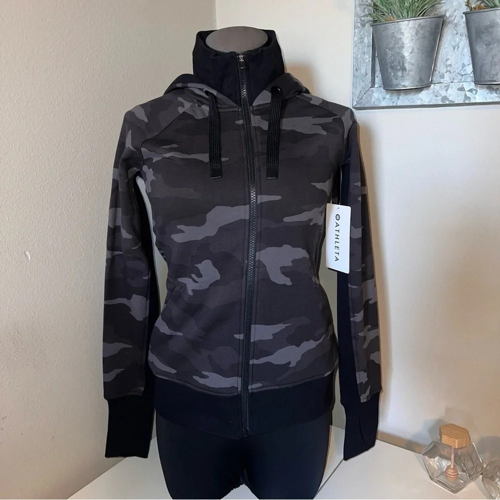 Athleta Triumph Printed Hoodie Size XXS